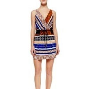 Diane von Furstenberg Oblixe Silk Mini Dress